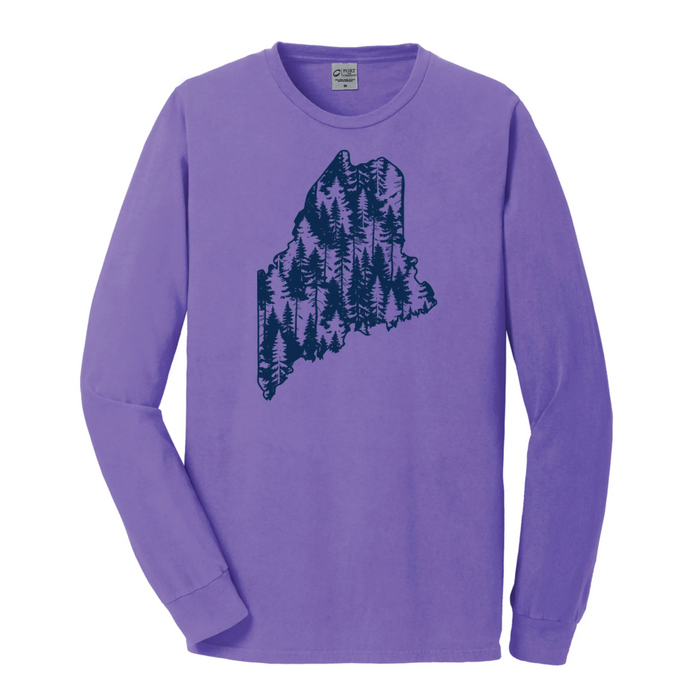 Pine State Long Sleeve SHOP ROGUE WEAR Long Sleeve 3XL-Amethyst