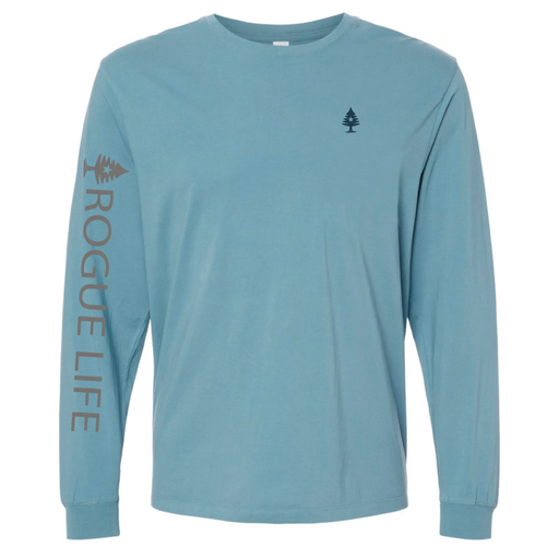 RLM  Tree Embroidered Long Sleeve SHOP ROGUE WEAR Long Sleeve 3XL-Slate-Blue