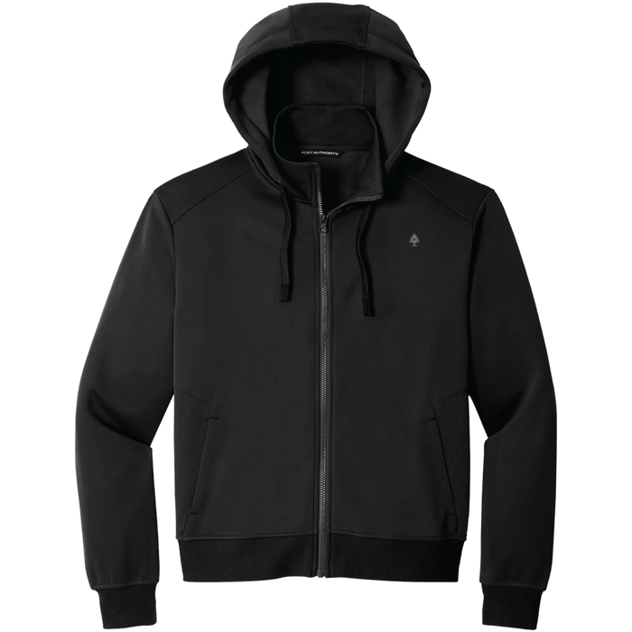 Men's Full Zip Hoodie SHOP ROGUE WEAR hoodie 2XL-Black