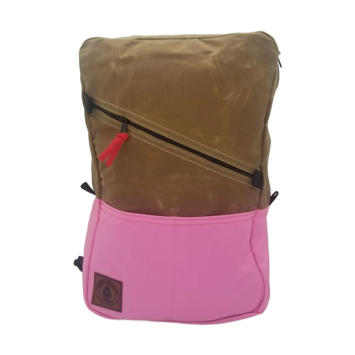 Big Benny Backpack 21L - Worn Wax Canvas SHOP ROGUE WEAR Bags Bright-Pink-Wax