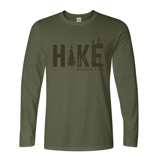Hike Long Sleeve SHOP ROGUE WEAR Long Sleeve 3XL-Military-Green