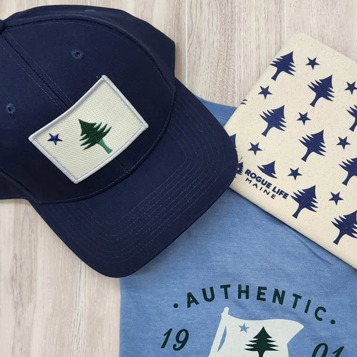 ME Flag Structured Twill Hat SHOP ROGUE WEAR Hats