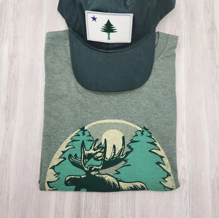 Retro Moose T-shirt SHOP ROGUE WEAR T-shirt