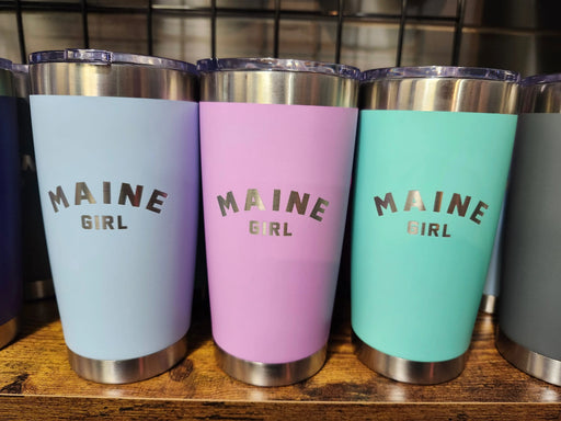 Maine Girl  Insulated SS Tumbler Large SHOP ROGUE WEAR Accessories Navy