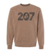 207 Unisex Crewneck SHOP ROGUE WEAR Crewneck 3XL-Clay