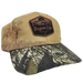 Camo/Tan Buck Embroidered Cotton Twill Cap SHOP ROGUE WEAR Hats Color-Tan