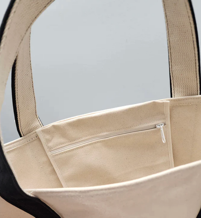 Rogue Life Tote bags have the option of adding an inside pocket for convenient, secure storage