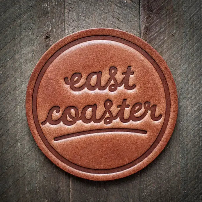 Leather Coasters ROGUE LIFE MAINE  Style-East-Coaster