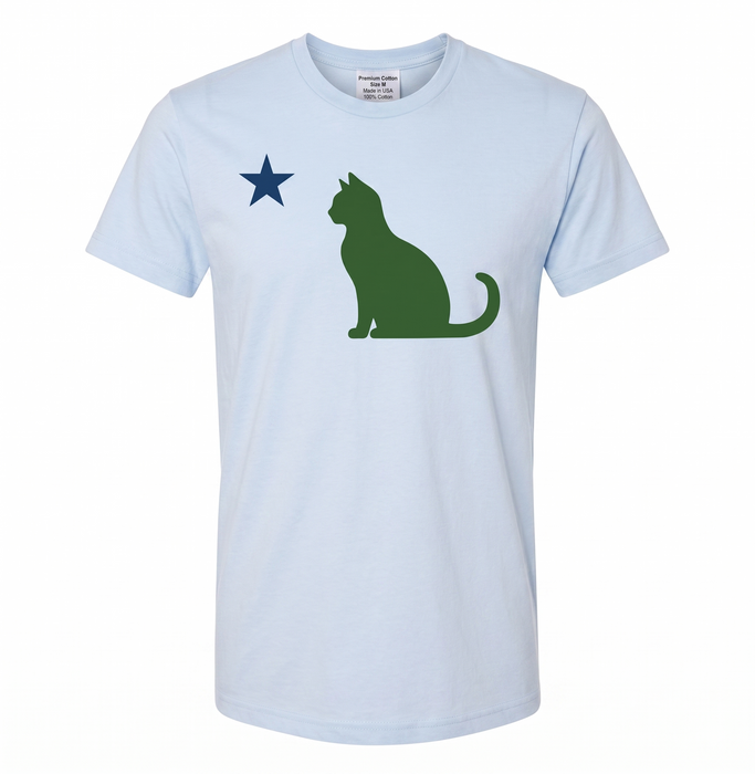 Maine Cat Flag Tee