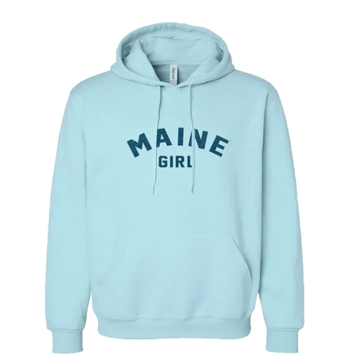 Adult Maine Girl Hoodie SHOP ROGUE WEAR hoodie 2XL-Cloud-Blue