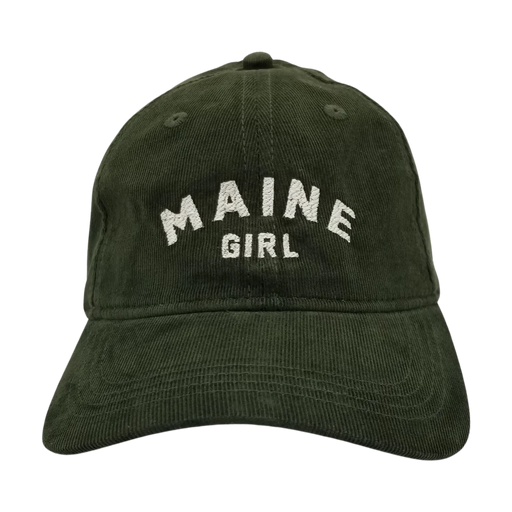 Maine Girl Corduroy Hat SHOP ROGUE WEAR Hats Moss-Green
