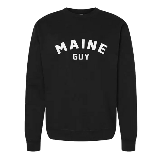 Adult Maine Guy Crewneck SHOP ROGUE WEAR Crewneck 3XL-Black