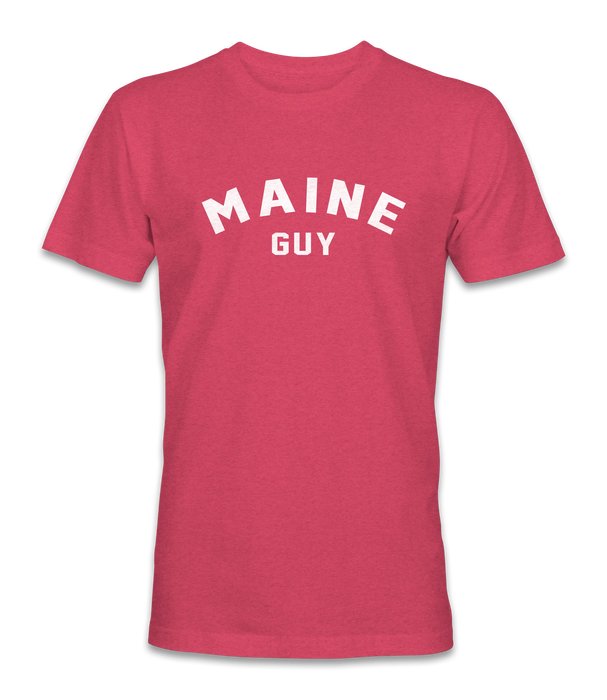 Maine Guy T-Shirt SHOP ROGUE WEAR T-shirt 3XL-Heather-Red