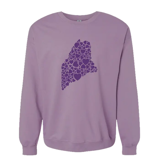 ME Hearts Crewneck SHOP ROGUE WEAR Crewneck 2XL-Paragon-Purple