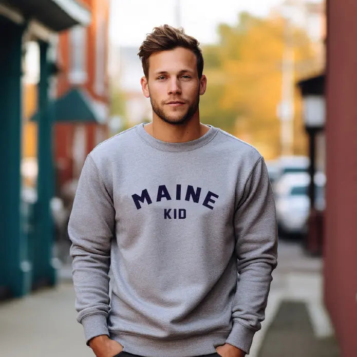Adult Maine Kid Crewneck SHOP ROGUE WEAR Crewneck