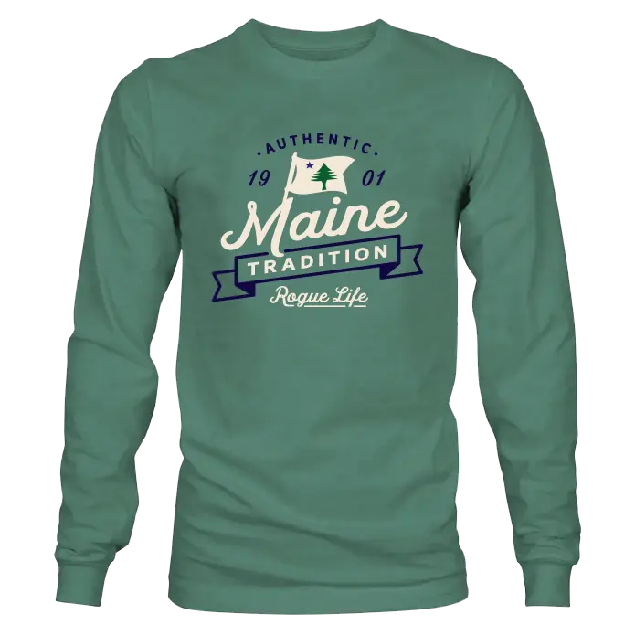 ME Tradition Vintage Long Sleeve SHOP ROGUE WEAR Long Sleeve 3XL-Nordic-Green