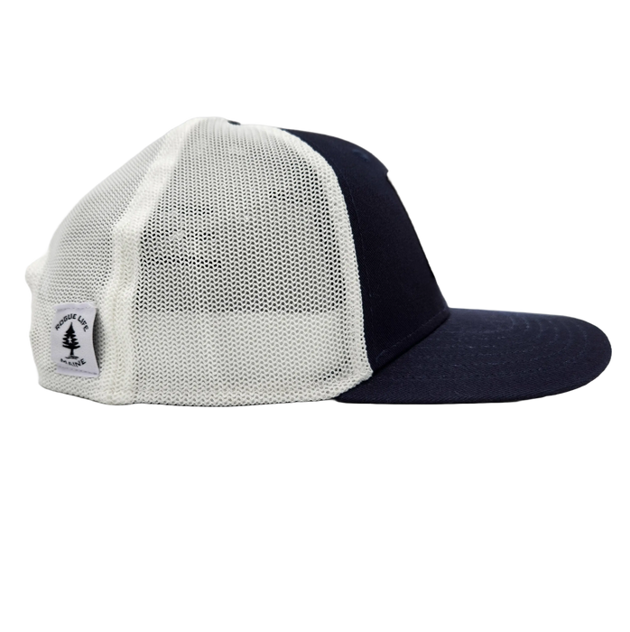 MAINE Flag White Patch Trucker Hat SHOP ROGUE WEAR Hats