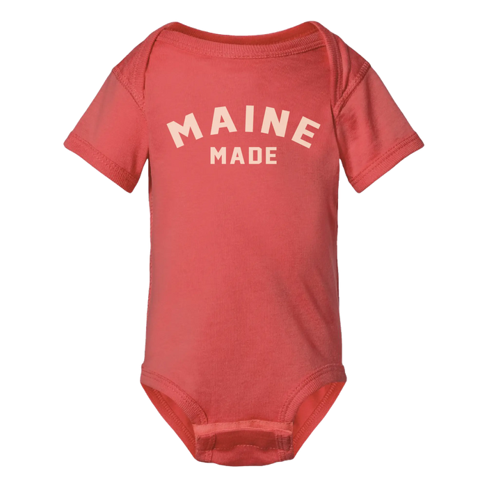 Infant Maine Made Onesie SHOP ROGUE WEAR baby 12-Mos-Passionfruit