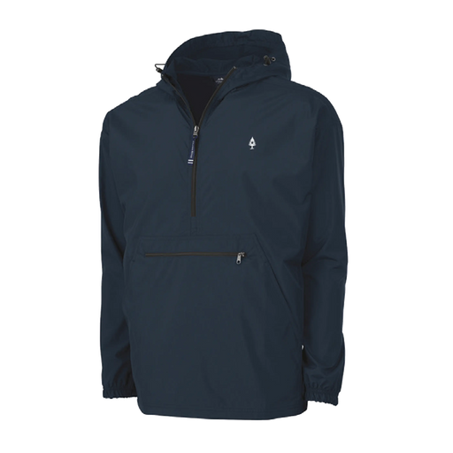 Pack-N-Go Pullover Windbreaker ROGUE LIFE MAINE OUTERWEAR 3XL-Navy