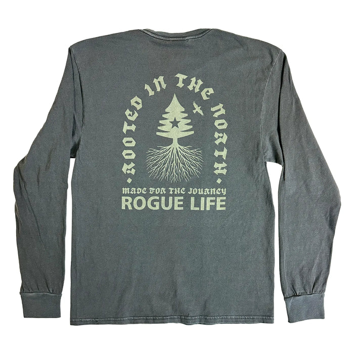 Rooted In the North Long Sleeve Rogue Wear Long Sleeve 2XL-Coal