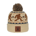 Sasquatch Pom Beanie SHOP ROGUE WEAR Hats Color-Khaki