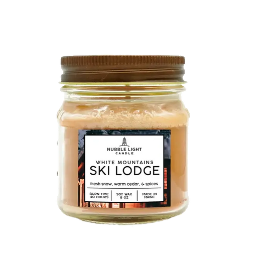 Ski Lodge Soy Wax 8 oz Candle ROGUE LIFE MAINE