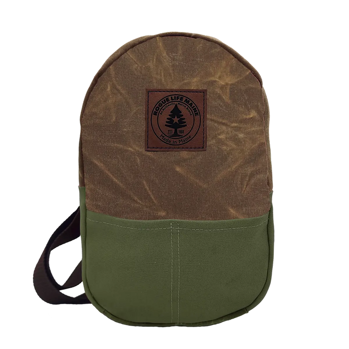 Stella Wax Cotton Slingback Bag SHOP ROGUE WEAR BAGS Moss-Green