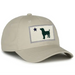 Maine Flag Dog Patch Twill Hat SHOP ROGUE WEAR Hats Color-Stone