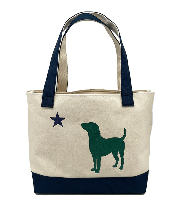 Maine Dog Flag Large Tote