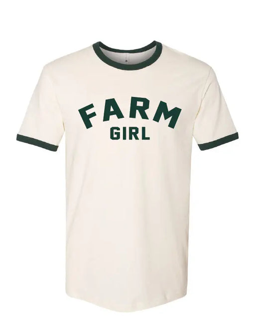 Farm Girl Ringer Tee SHOP ROGUE WEAR T-shirt