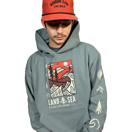Land & Sea Hoodie SHOP ROGUE WEAR hoodie