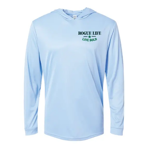 Live Bold Hooded UPF 50+ Long Sleeve SHOP ROGUE WEAR Long Sleeve