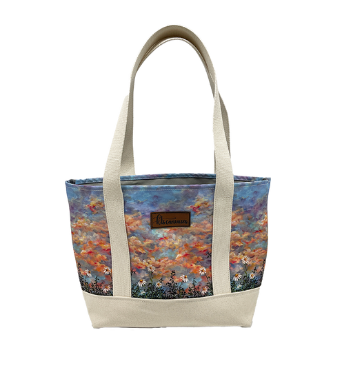 KTS Daisies over Opal Skies Tote - Pre-Order for 12/1/25 Rogue Life Maine
