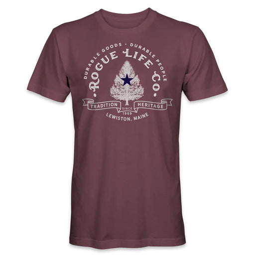Heritage Tree Unisex T-Shirt SHOP ROGUE WEAR T-shirt 3XL-Wineberry-Unisex-Crew