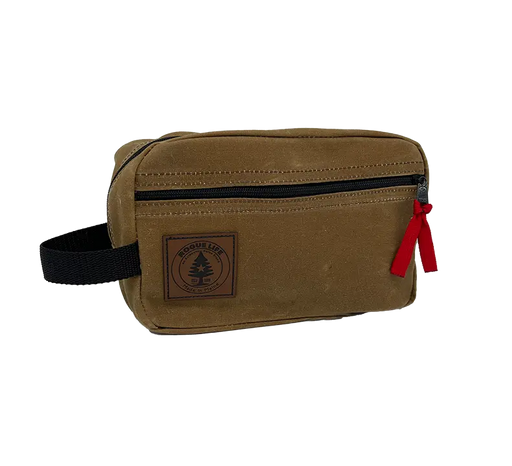 Rogue's Dopp Kit 4L- Wax Canvas-Black SHOP ROGUE WEAR BAGS