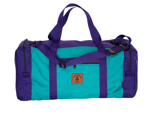 Club Travel Bag 50L - Teal/Purple ROGUE LIFE MAINE Bags