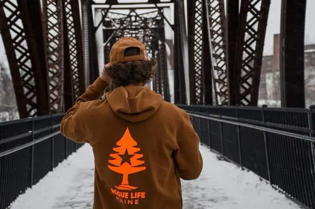 RLM Duck Brown Hoodie SHOP ROGUE WEAR hoodie