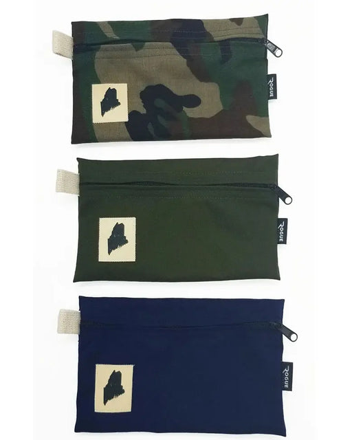 Maine Zipper Pouch Large ROGUE LIFE MAINE Bags