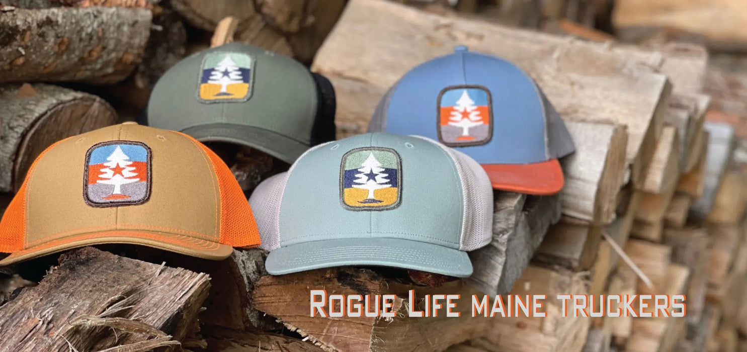 Earth Wind Fire  Stripe 1 Trucker Hat SHOP ROGUE WEAR